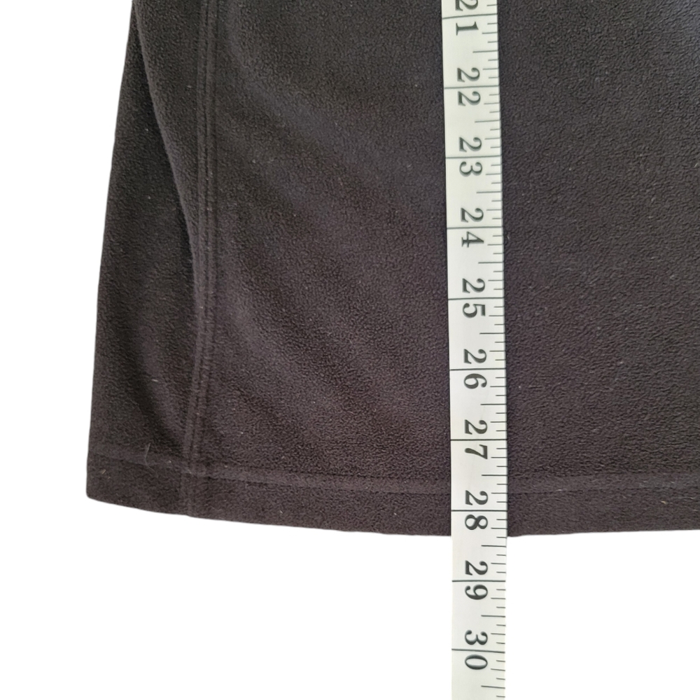The North Face TKA 100 Fleece 1/4 Zip Pullover Black Gray Lightweight Me… - Picture 14 of 17